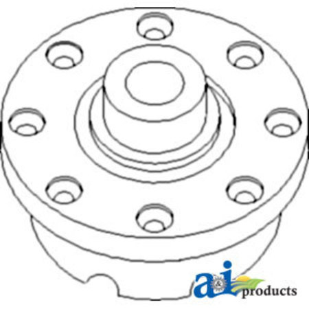 A & I PRODUCTS Housing, Differential (7/16 rivet hole size) 11.9" x10.9" x5.3" A-T30253